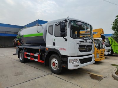 抽吸運(yùn)輸污水淤泥、糞便、沼液罐式車(chē)，國(guó)六排放吸污車(chē)抽吸快、適用面廣